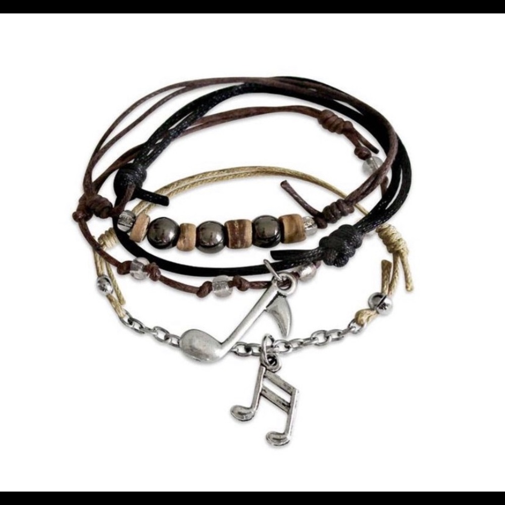 4 Music adjustable bracelet brand new
